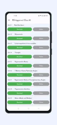 RS Aggarwal Solutions 6 to 10 android App screenshot 5